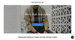 Desktop Screenshot of maskoolin.com